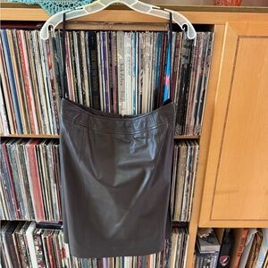 PRICE DROP: NW/OT Linda Allard for ELLEN TRACY Lined, LAMBSKIN LEATHER petite 12